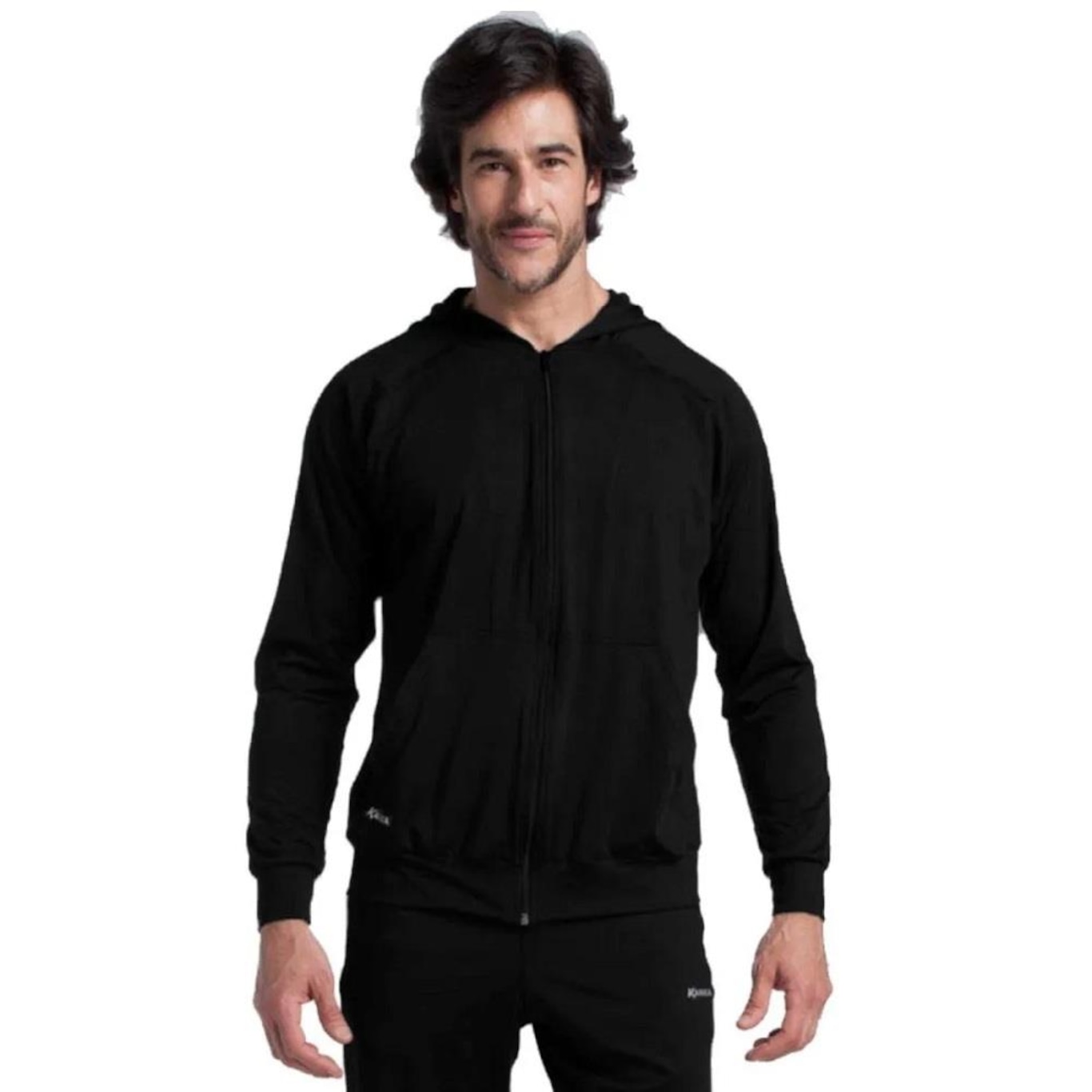 Jaqueta com Capuz Kanxa Treino 7088 - Masculina - Foto 1