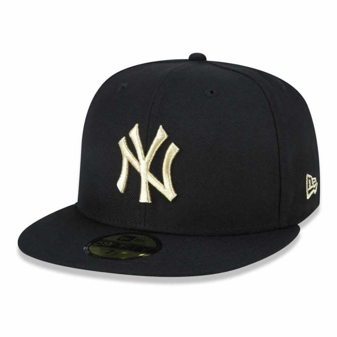 Boné Aba Reta New Era New York Yankees 5950 - Fechado - Adulto - Foto 1