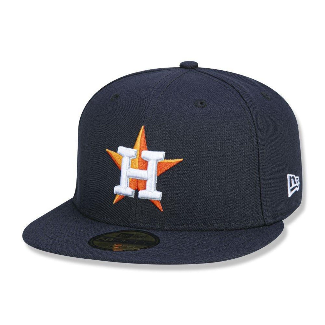 Boné Aba Reta New Era 59FIFTY MLB Houston Astros Game Cap - Fechado - Adulto - Foto 1