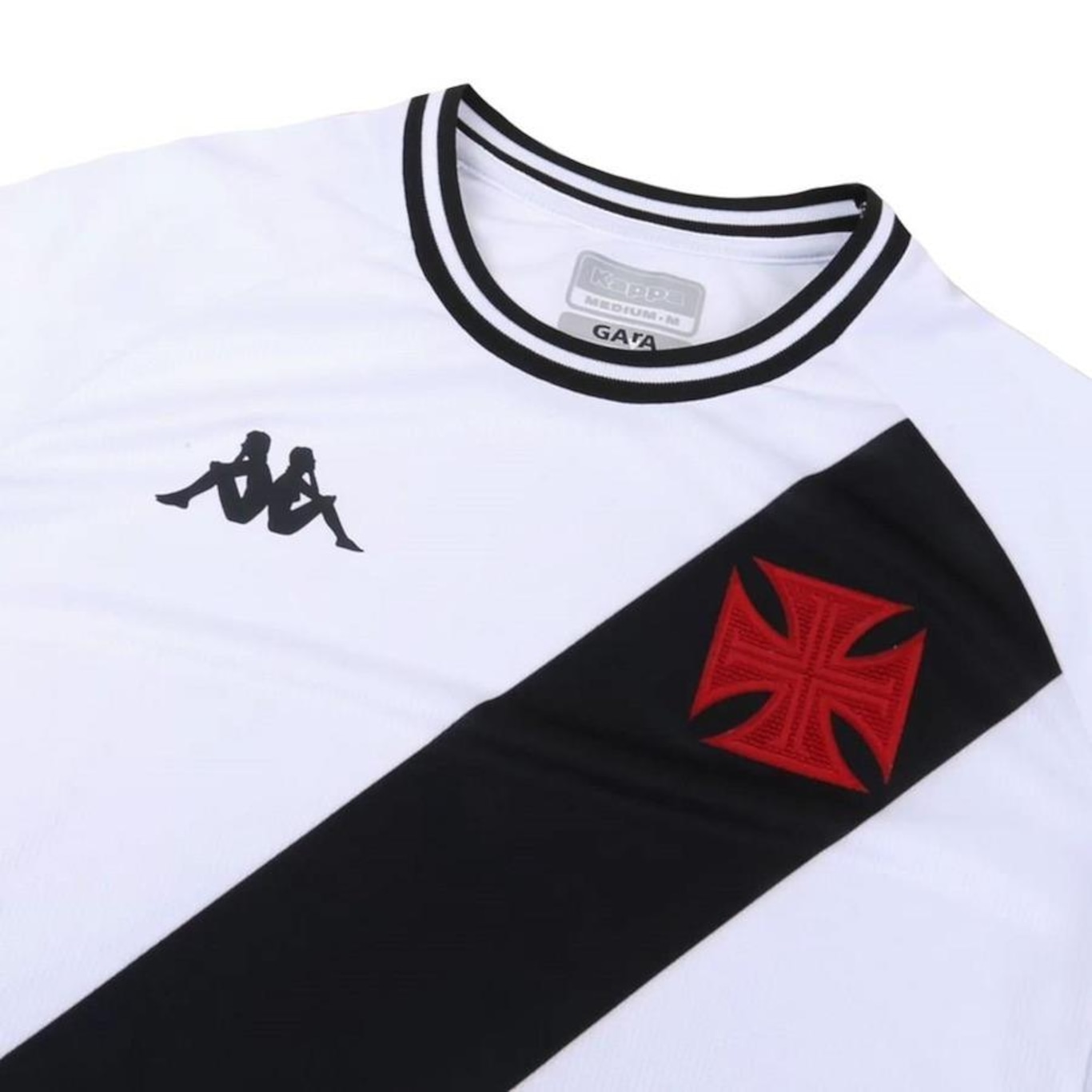 Camisa Kappa Vasco Oficial II 2020 Plus Size - Masculina - Foto 4