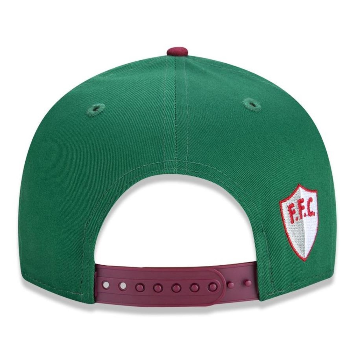 Boné Aba Reta New Era 9Fifty Original Fit Fluminense Futebol - Snapback - Adulto - Foto 4