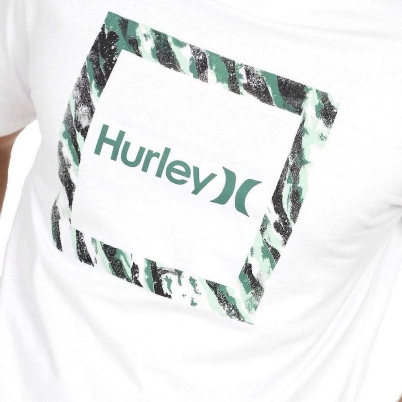 Camiseta Hurley Silk Frame - Masculina - Foto 3