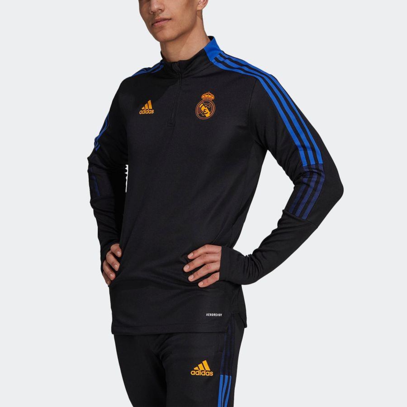 Blusa de moletom do sales real madrid