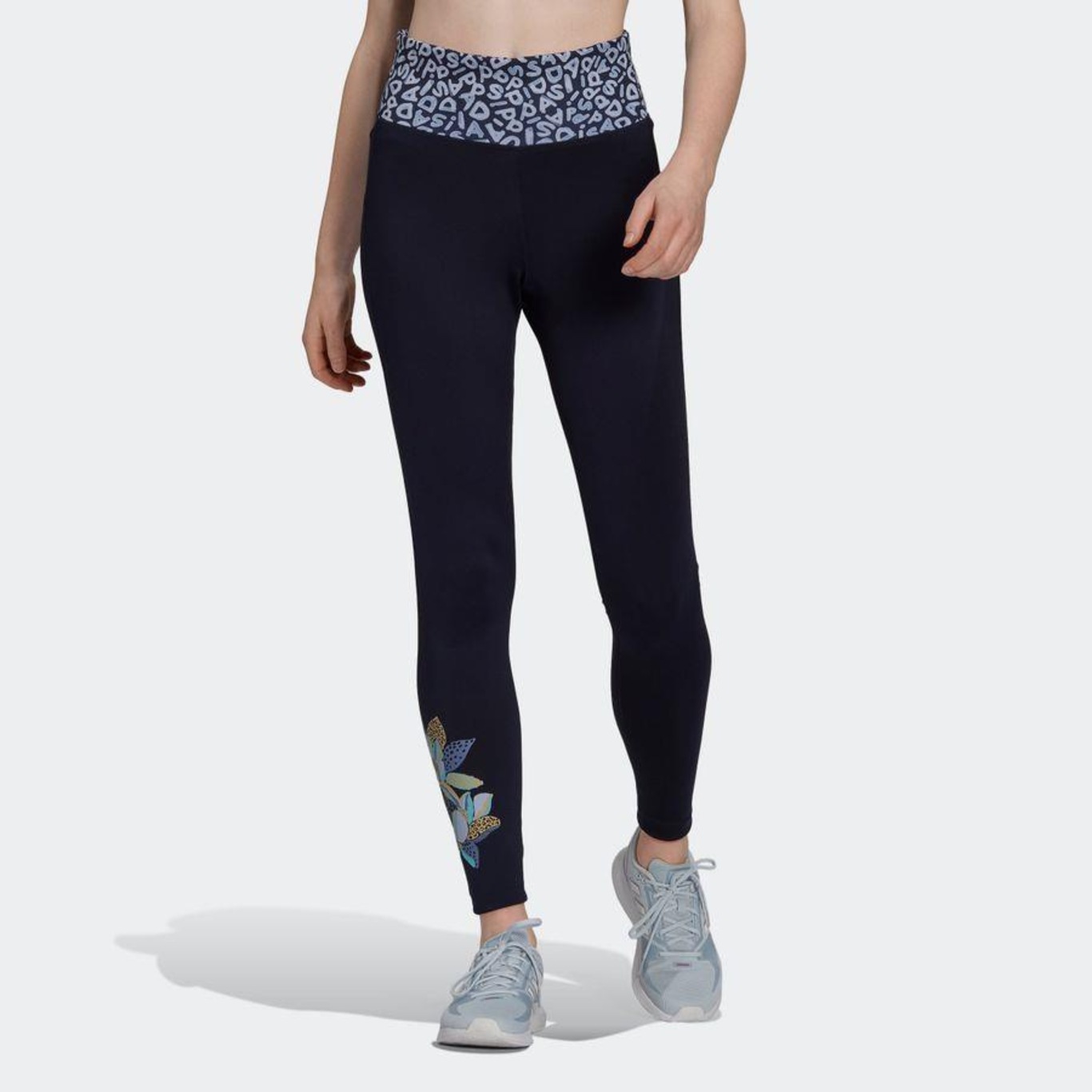 Calça Legging Academia Everlast Flores