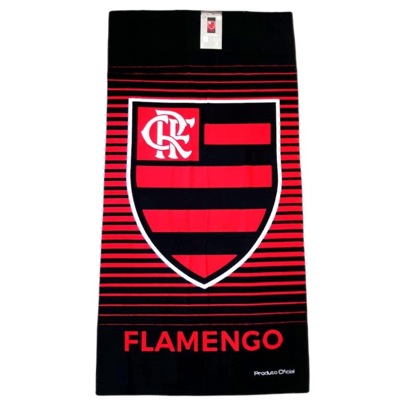 Toalha de Banho do Flamengo Buettner Oficial - Adulto - Foto 1