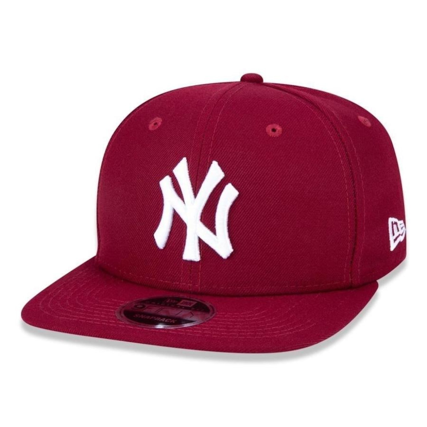 Boné Aba Reta New Era New York Yankees 950 White On Cardinal MLB - Snapback - Adulto - Foto 1