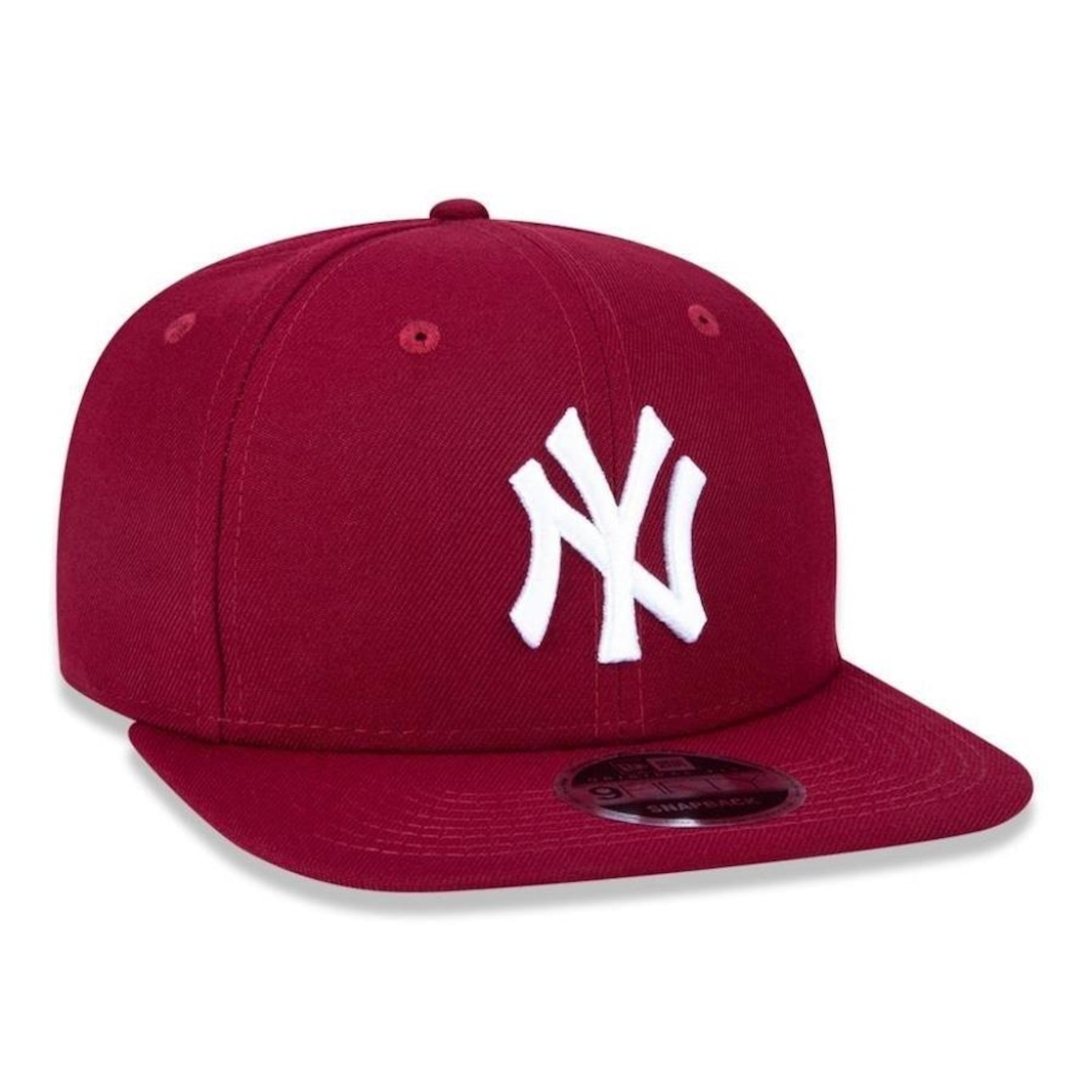 Boné Aba Reta New Era New York Yankees 950 White On Cardinal MLB - Snapback - Adulto - Foto 3