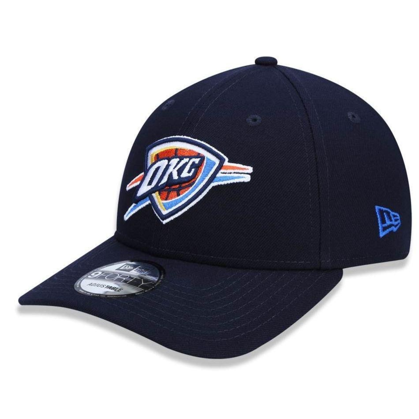 Boné Aba Curva New Era Oklahoma City Thunder 940 Primary - Snapback - Adulto - Foto 1