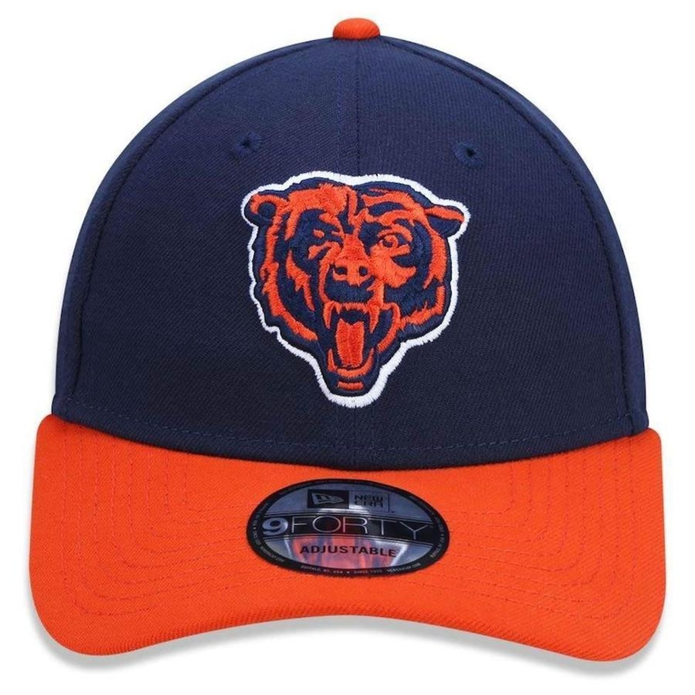 Boné Aba Curva New Era Chicago Bears 940 HC Basic - Snapback - Adulto - Foto 3