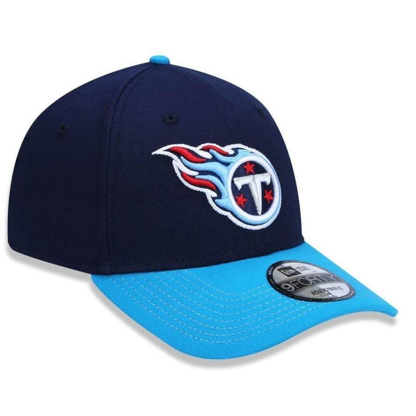 Boné Aba Curva New Era Tennessee Titans 940 HC Basic - Snapback - Adulto - Foto 4