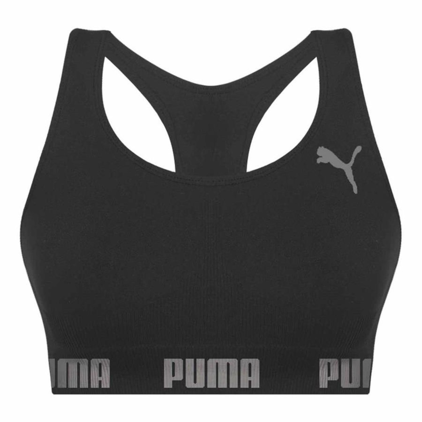 Top Puma Nadador Sem Costura - Feminino - Foto 1