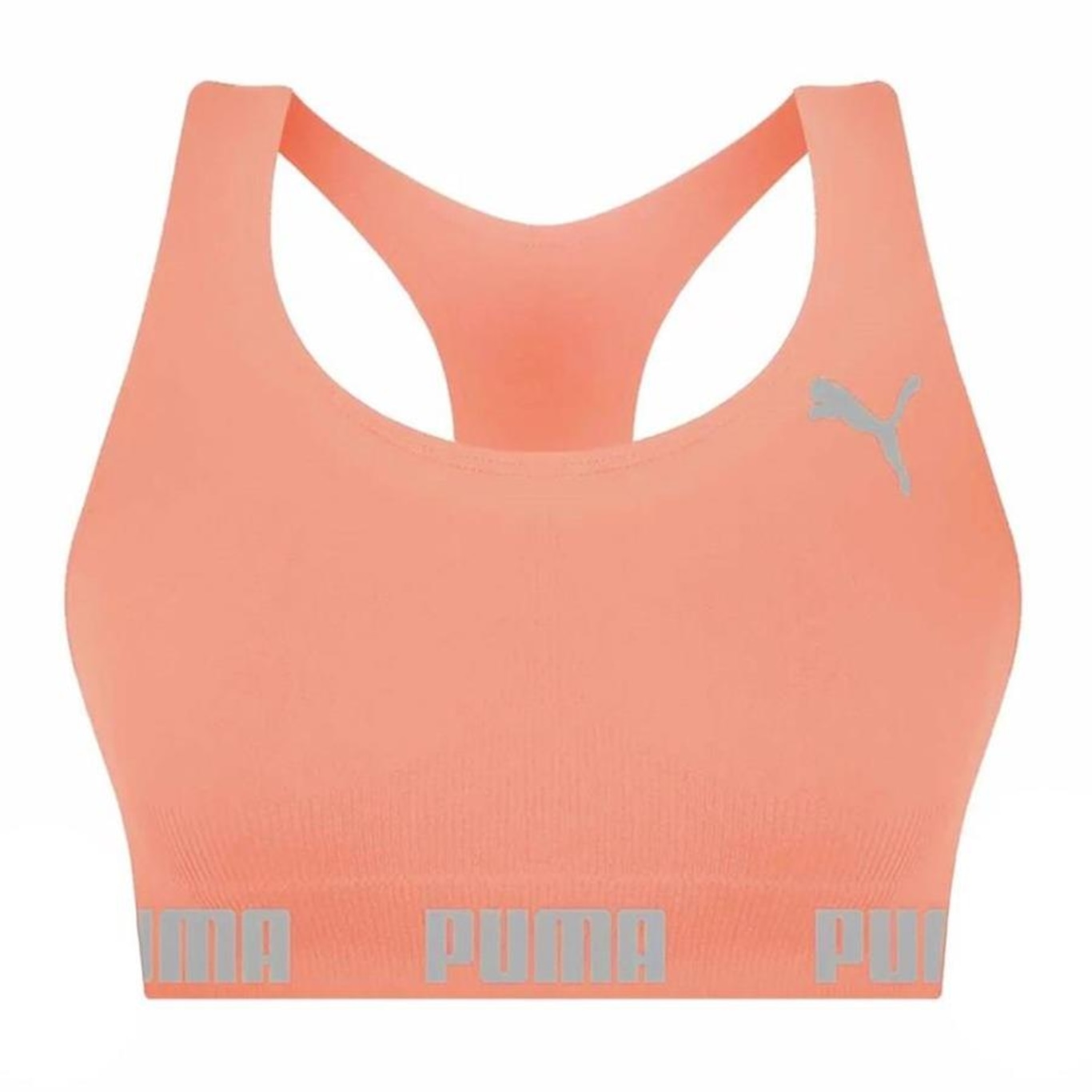 Top Puma Nadador Sem Costura - Feminino - Foto 1