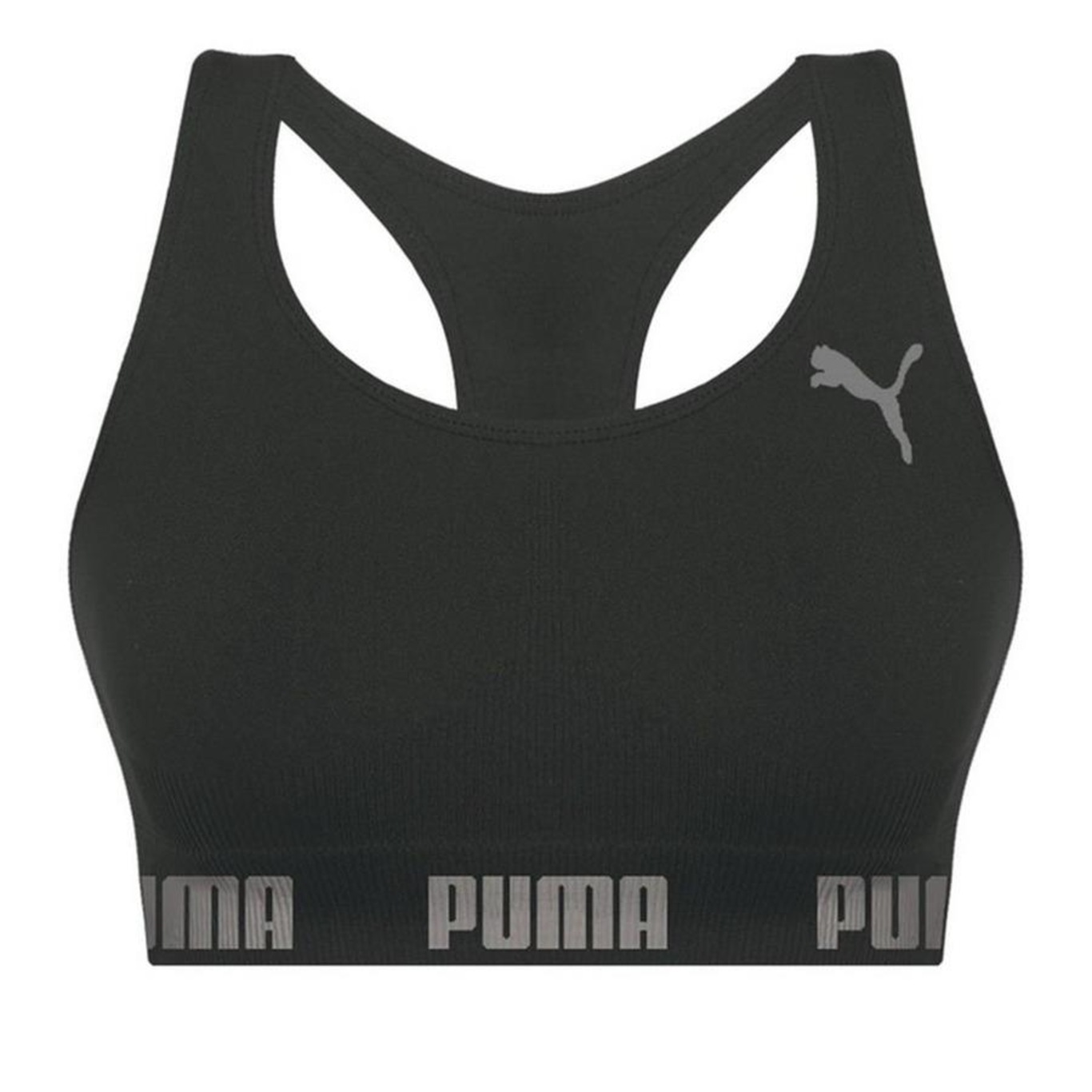 Kit Top Puma Nadador Sem Costura - Feminino - 3 Unidades - Foto 2