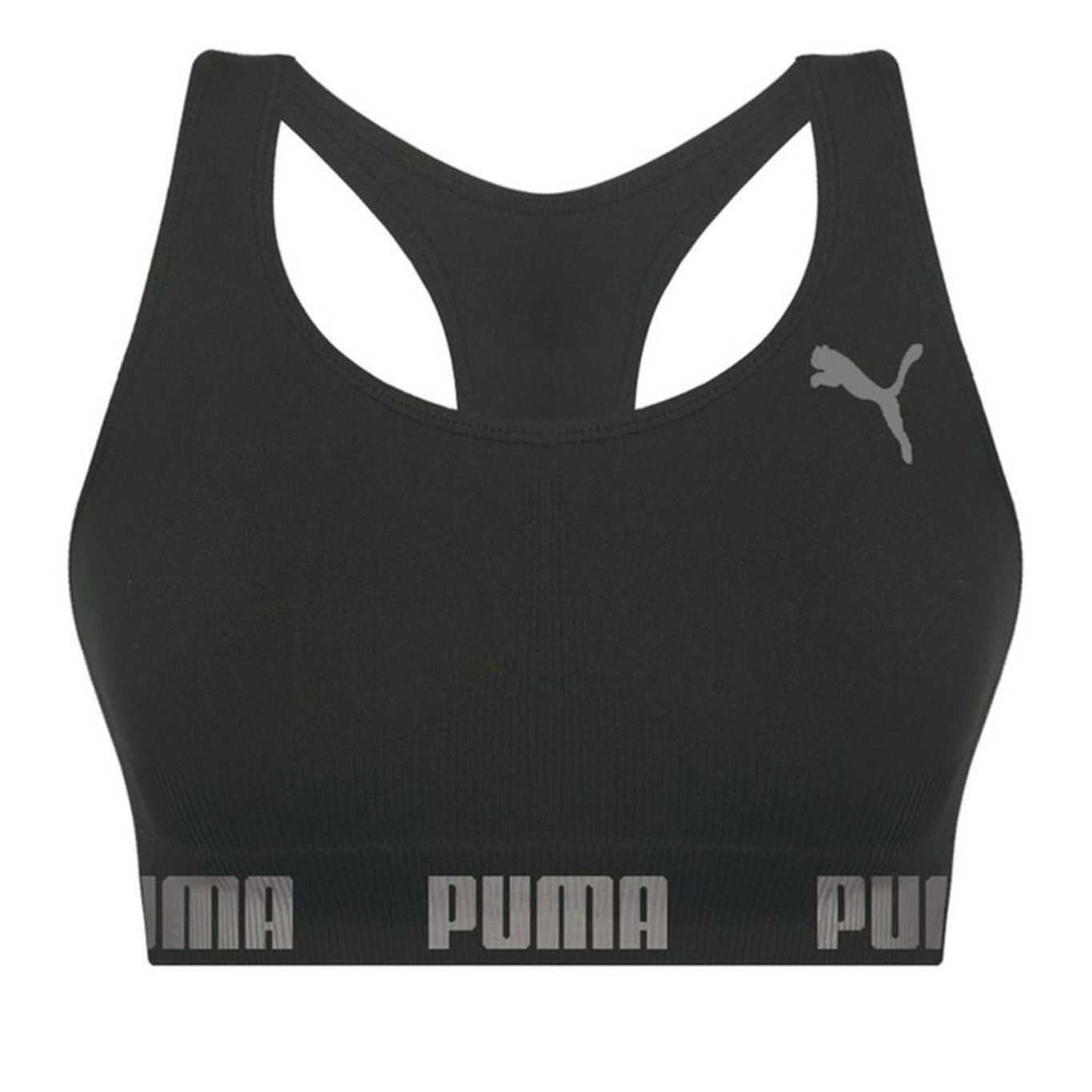 Kit Top Puma Nadador Sem Costura - Feminino - 2 Unidades - Foto 2