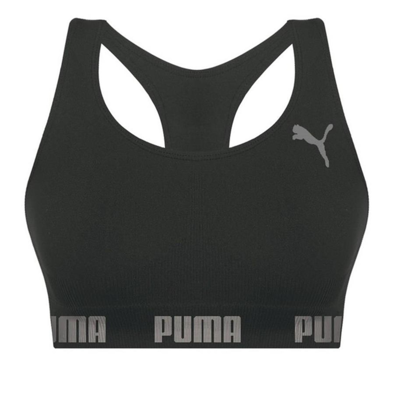 Kit Top Fitness Puma Nadador Sem Costura - Feminino - 5 Unidades - Foto 2