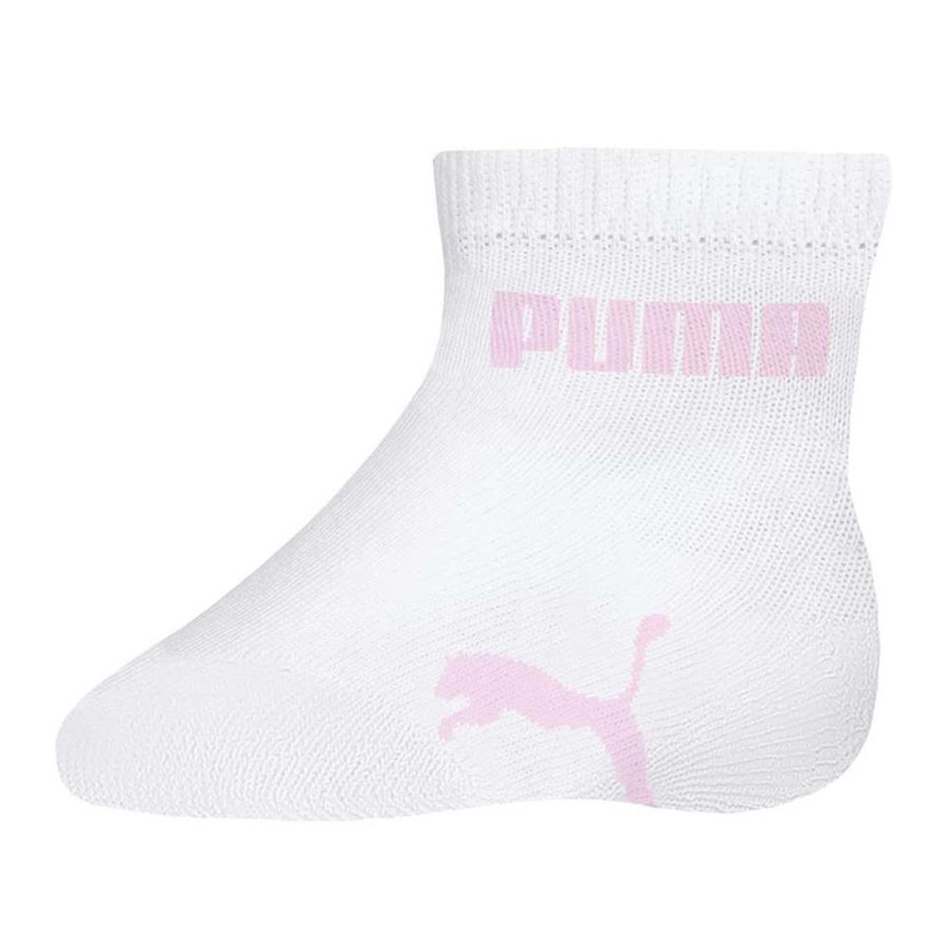 Kit Meias Puma Bebê Cano Baixo - 2 Pares - Infantil - Foto 3