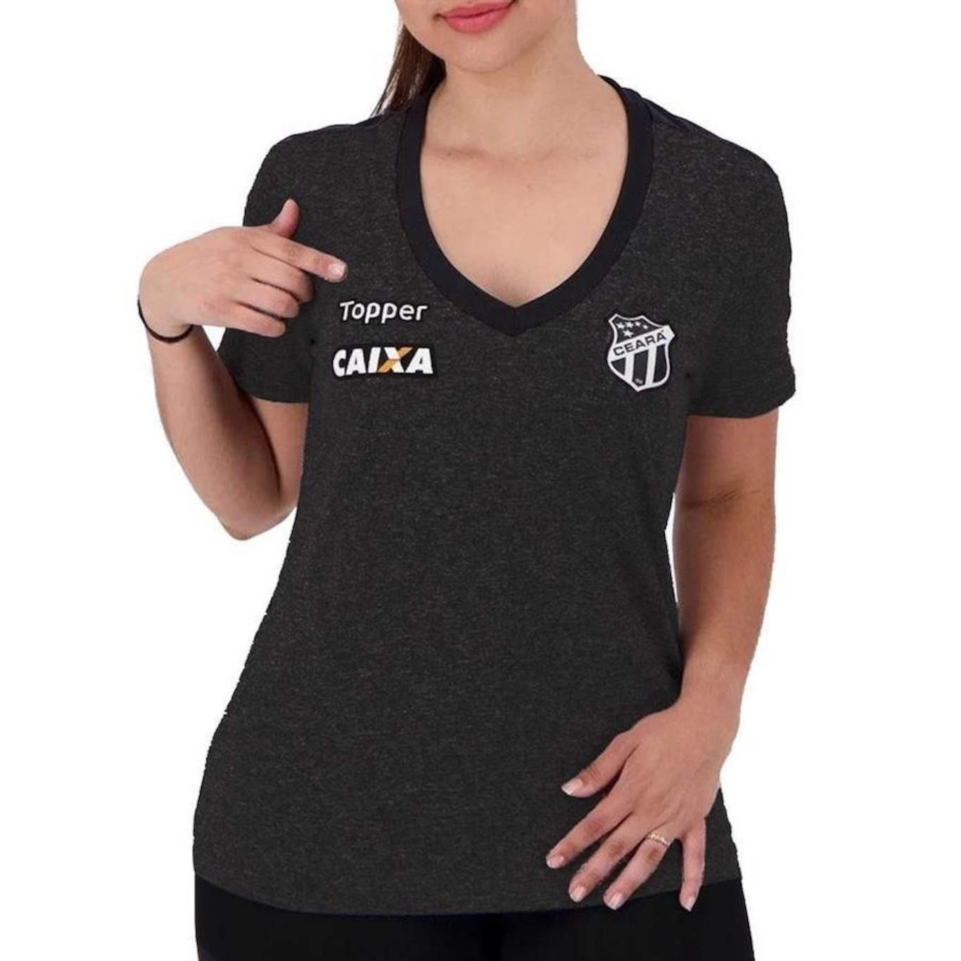 Camisa do Ceará Oficial Concentração 2018 Topper - Feminina - Foto 1