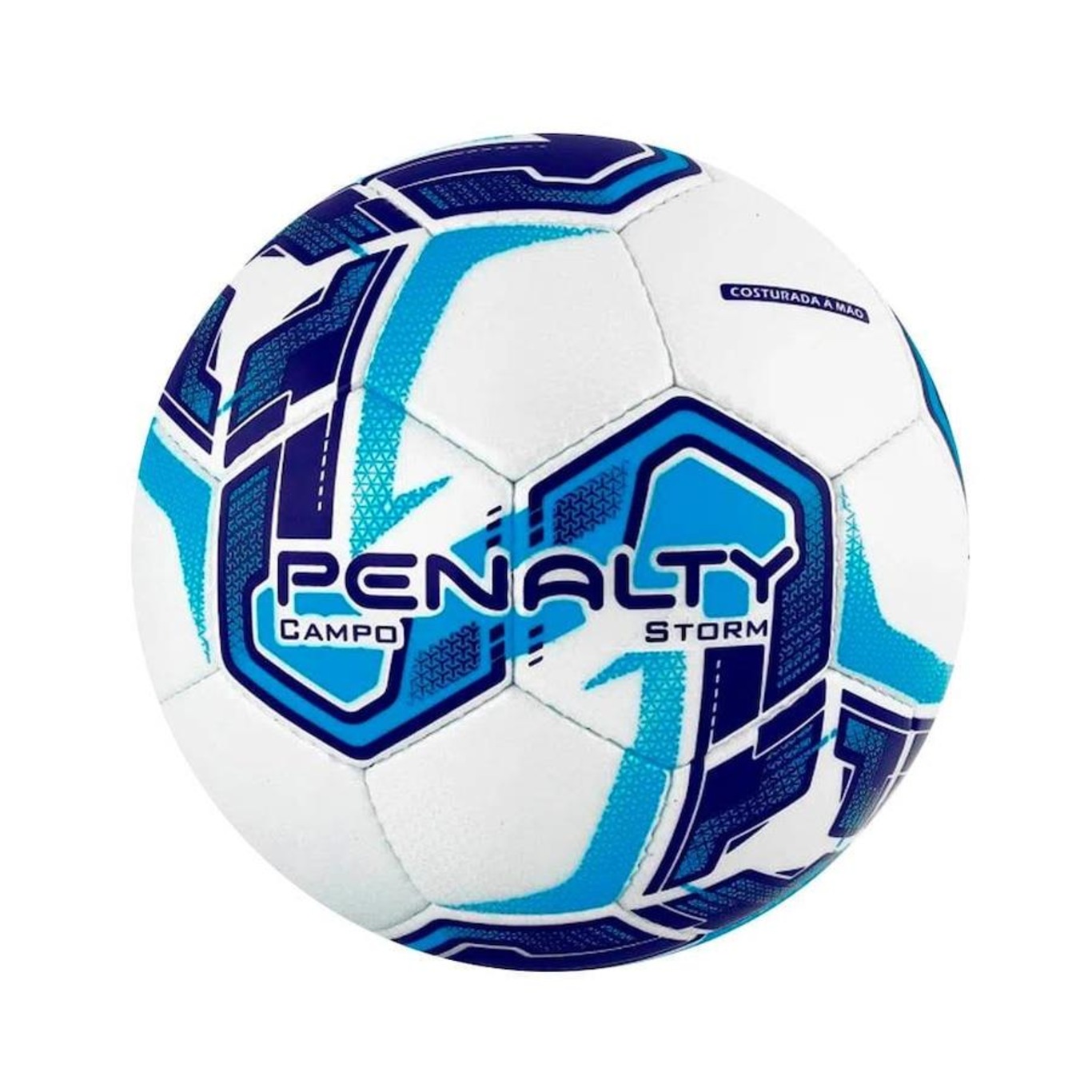 Bola de Futebol Campo Penalty Torcida XXI - Branco+Preto