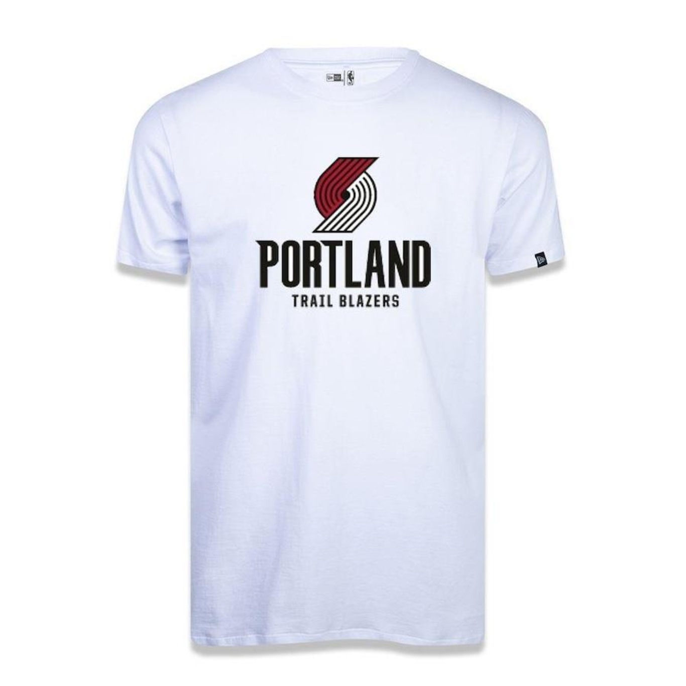 Camiseta New Era Portland Trail Blazers Basic Logo NBA - Masculina - Foto 1