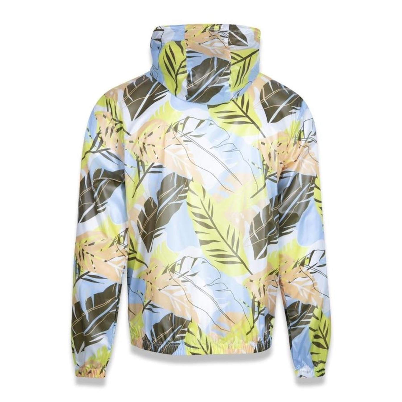 Jaqueta New Era Corta Vento Windbreaker Summer Times Tropical - Masculino - Foto 2