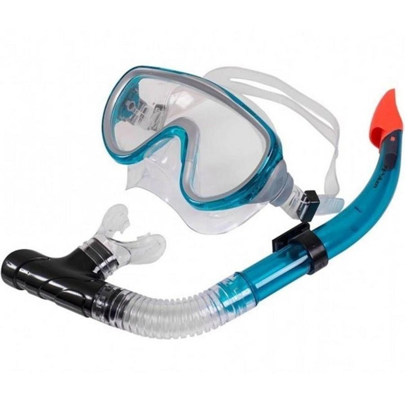 Kit de Mergulho Poker: Snorkel + Máscara - Adulto - Foto 1