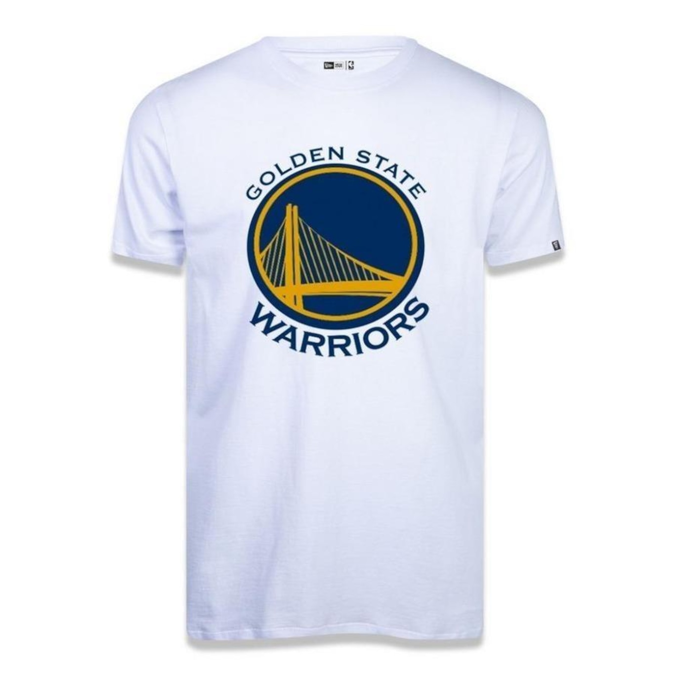 Camiseta New Era Masculina Golden State Warriors Basic Logo - Foto 1