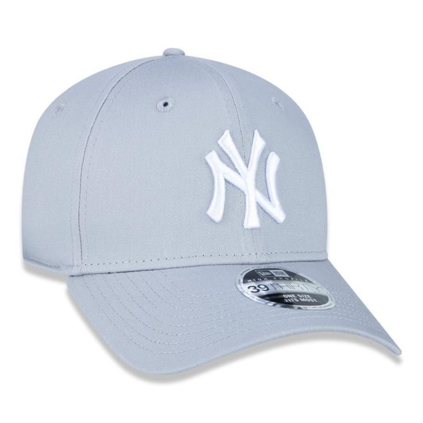 Boné Aba Curva New York Yankees 3930 on Gray MLB - Fechado - Adulto - Foto 3