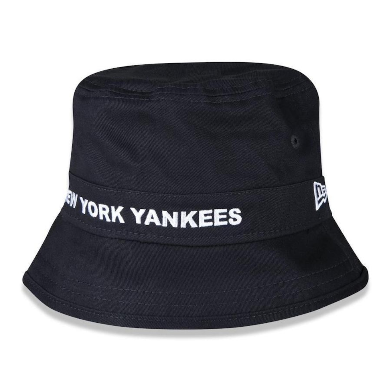 Chapéu Bucket New Era New York Yankees MLB Core Script - Adulto - Foto 1