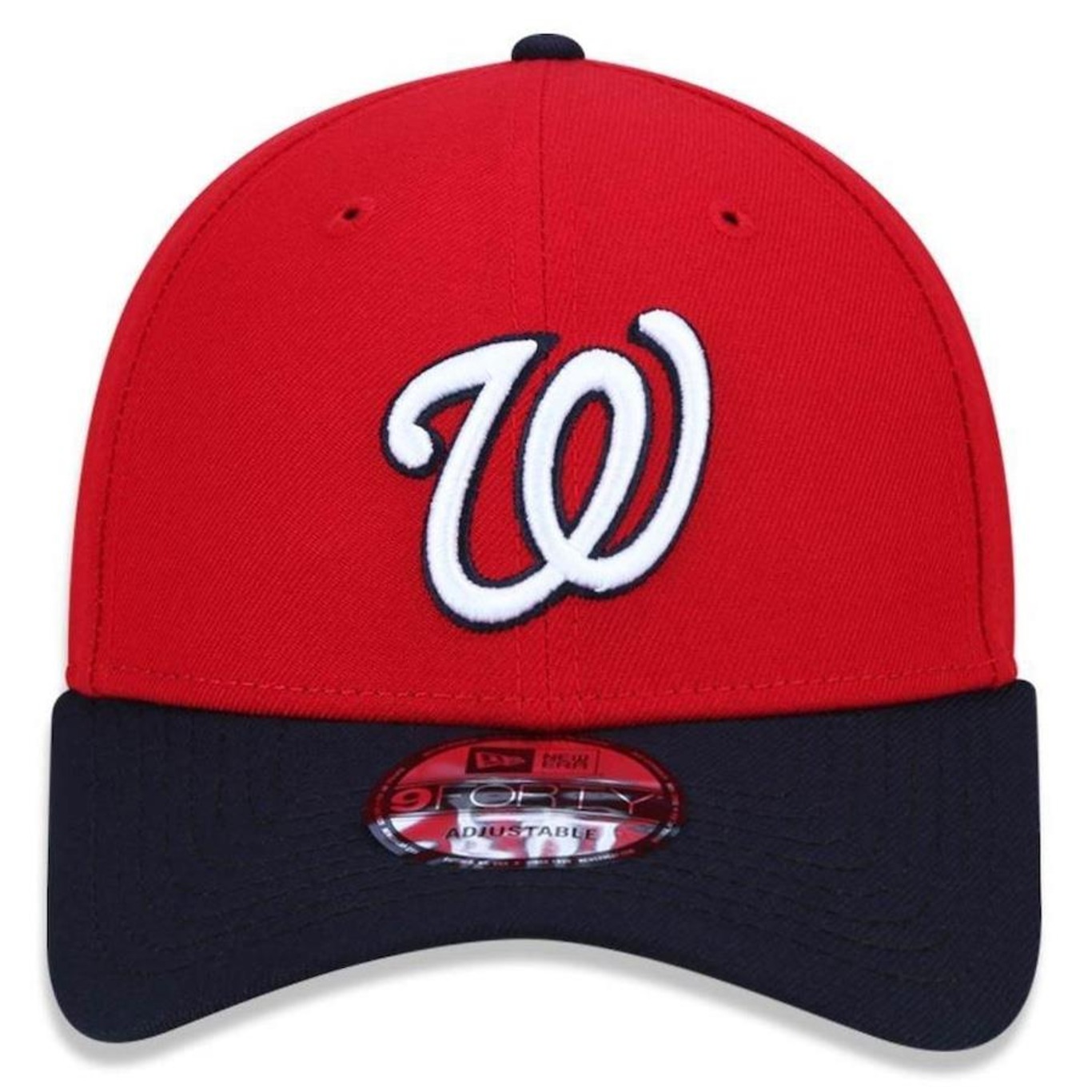 Boné Aba Curva New Era Washington Nationals 940 Team Color - Snapback - Adulto - Foto 3