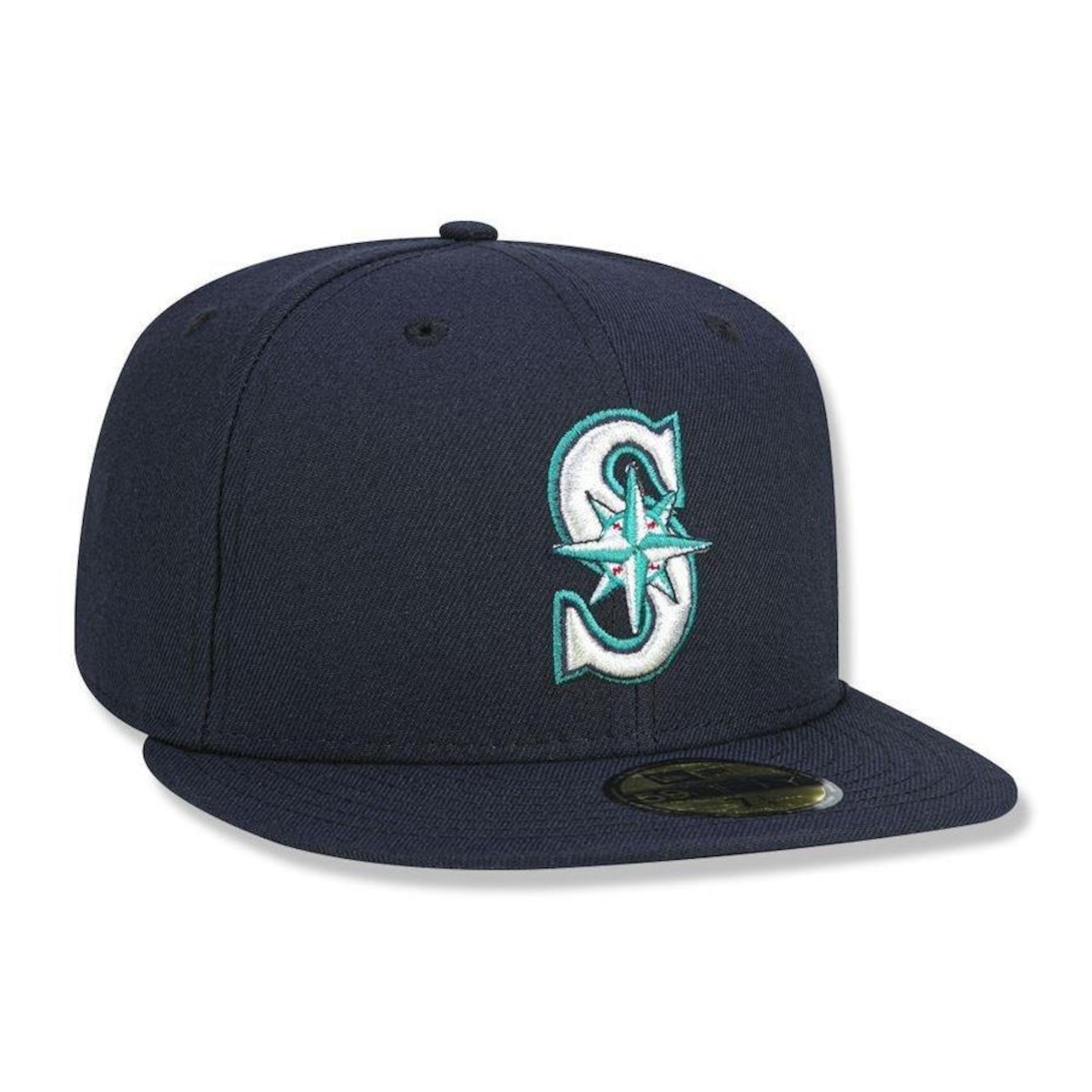 Boné Aba Reta New Era 5950 Seattle Mariners Game Cap - Fechado - Adulto - Foto 4