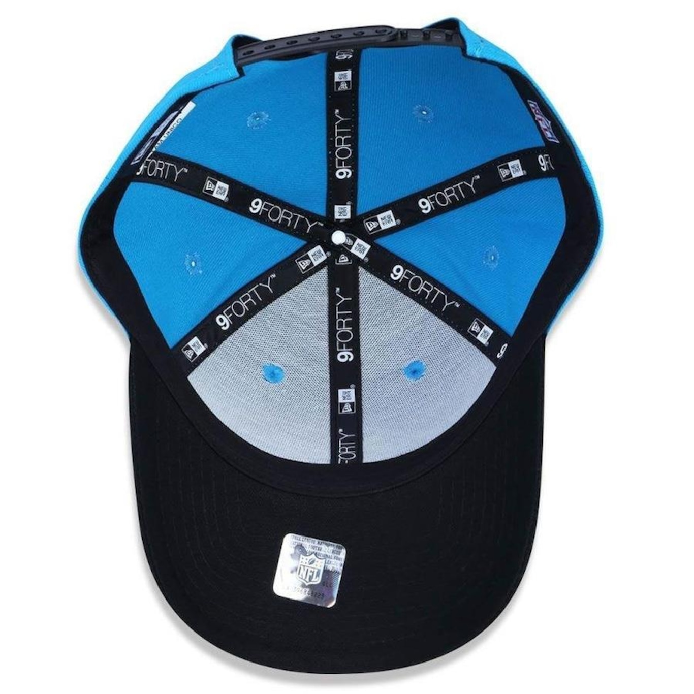 Boné Aba Curva New Era Carolina Panthers 940 HC Basic  - Snapback - Adulto - Foto 5