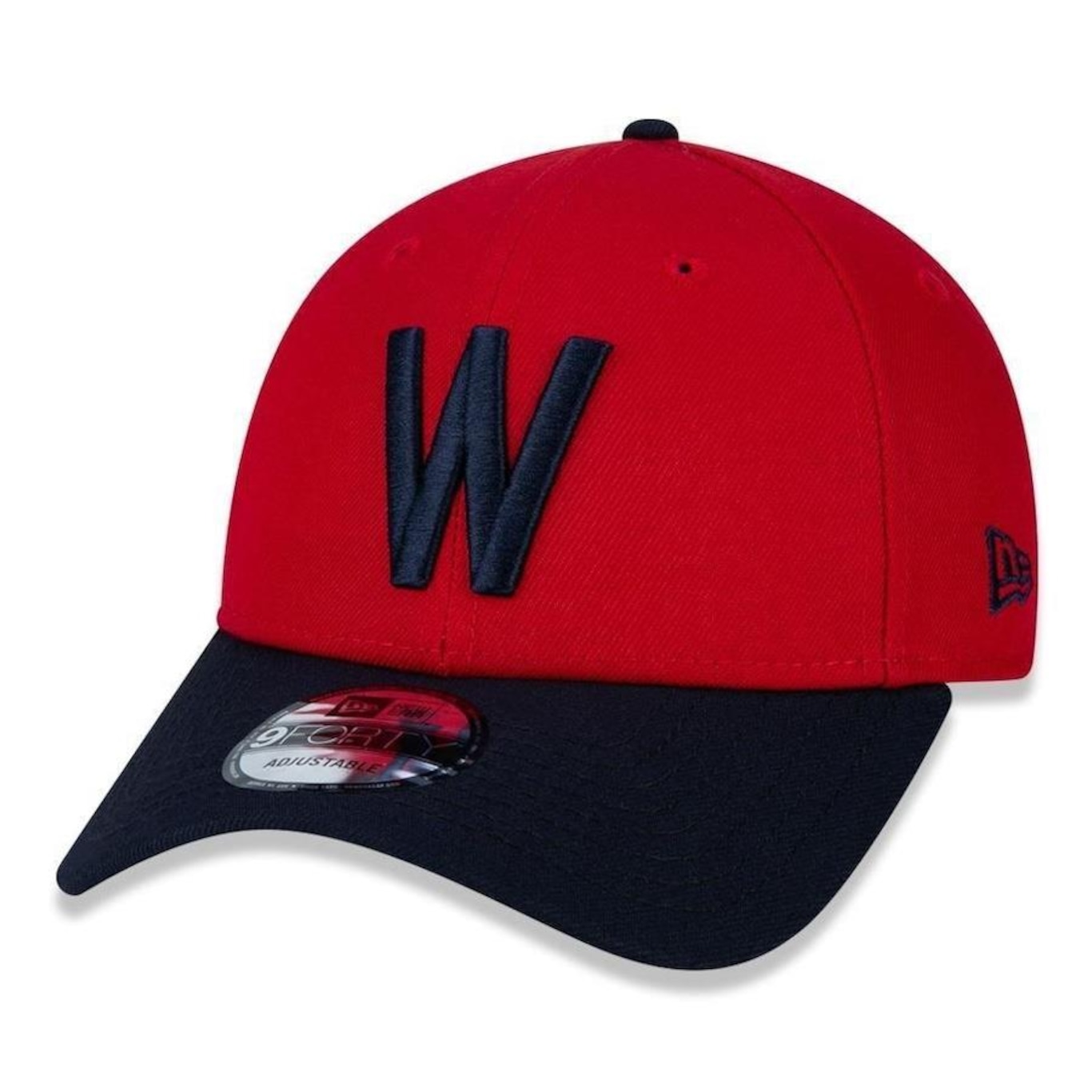 Boné Aba Curva New Era Washington Senators 940 Team Color - Snapback - Adulto - Foto 1