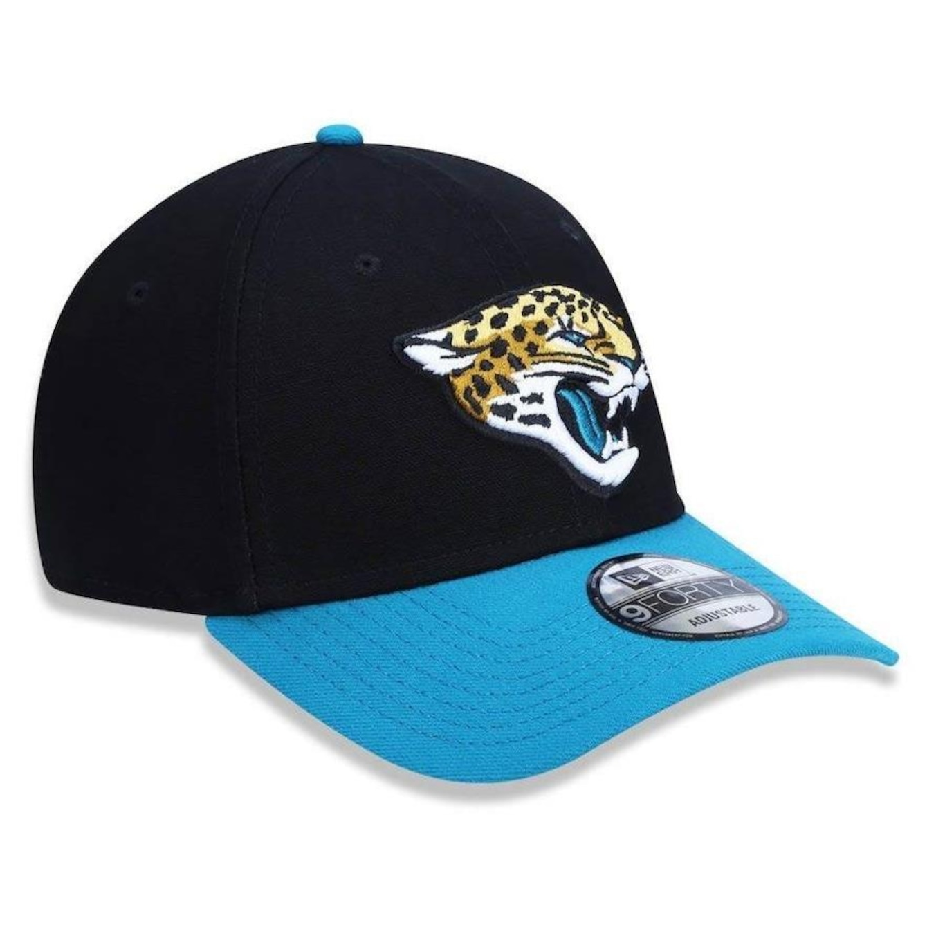 Boné Aba Curva New Era Jacksonville Jaguars 940 HC Basic - Snapback - Adulto - Foto 4