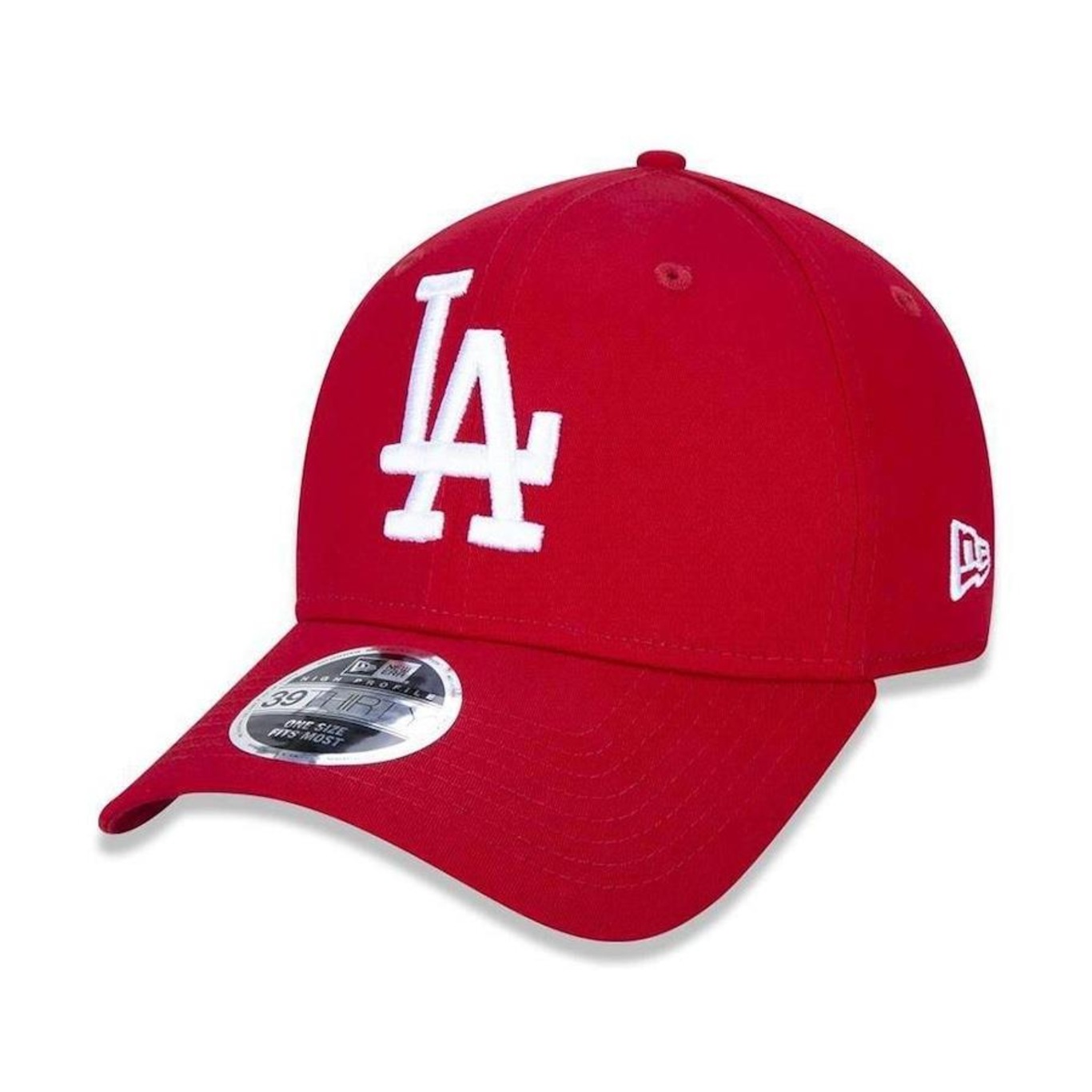 Boné Aba Curva New Era Los Angeles Dodgers MLB 3930 - Fechado - Adulto - Foto 1