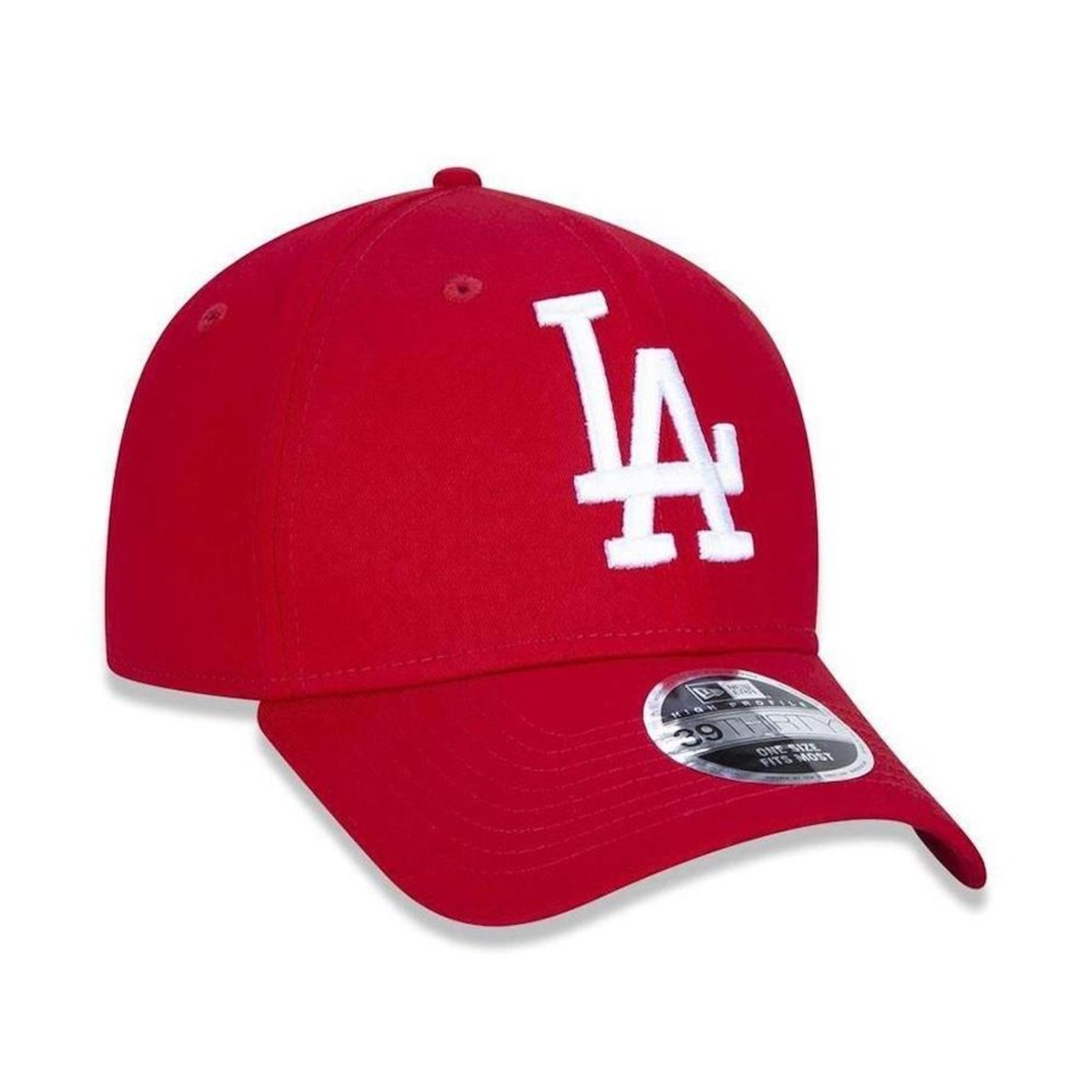 Boné Aba Curva New Era Los Angeles Dodgers MLB 3930 - Fechado - Adulto - Foto 4