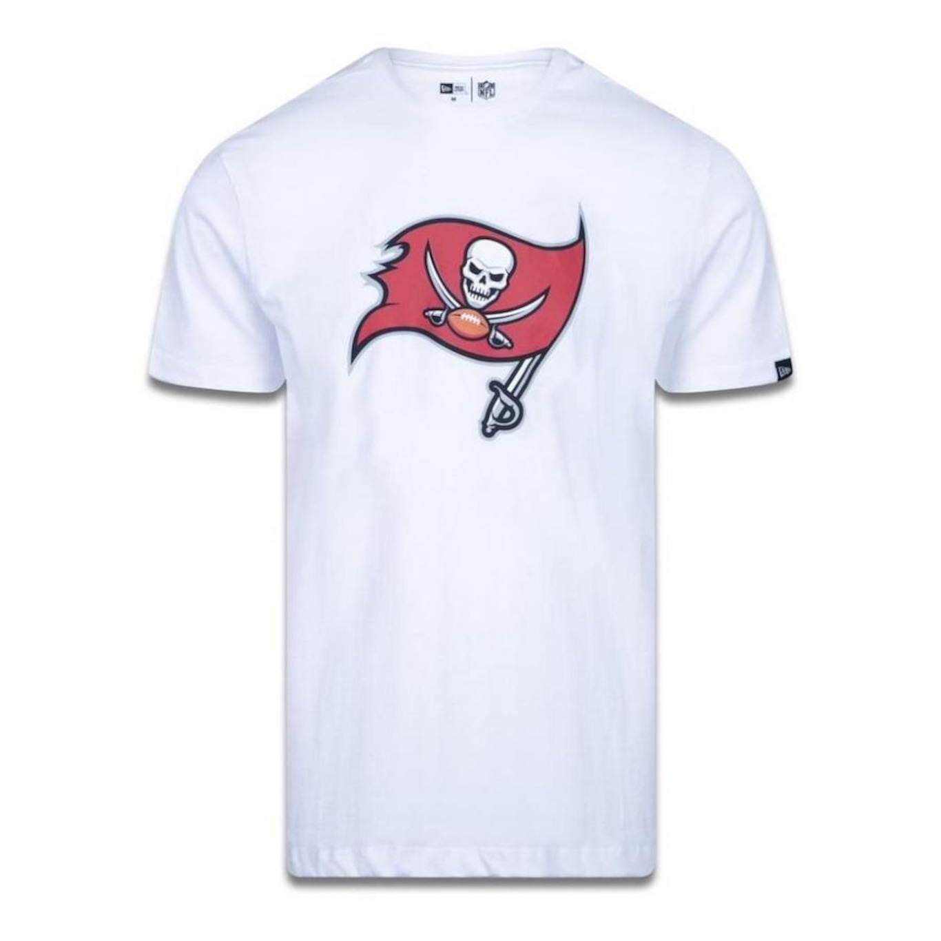 Camiseta New Era Tampa Bay Buccaneers Logo Time - Masculina - Foto 2