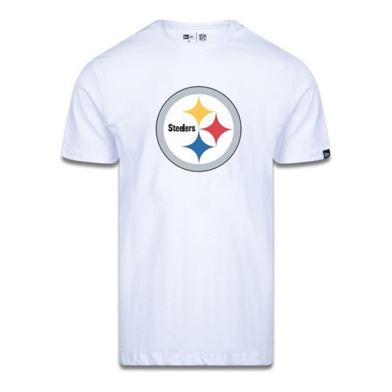 Camiseta New Era Pittsburgh Steelers Logo Time NFL - Masculina - Foto 1