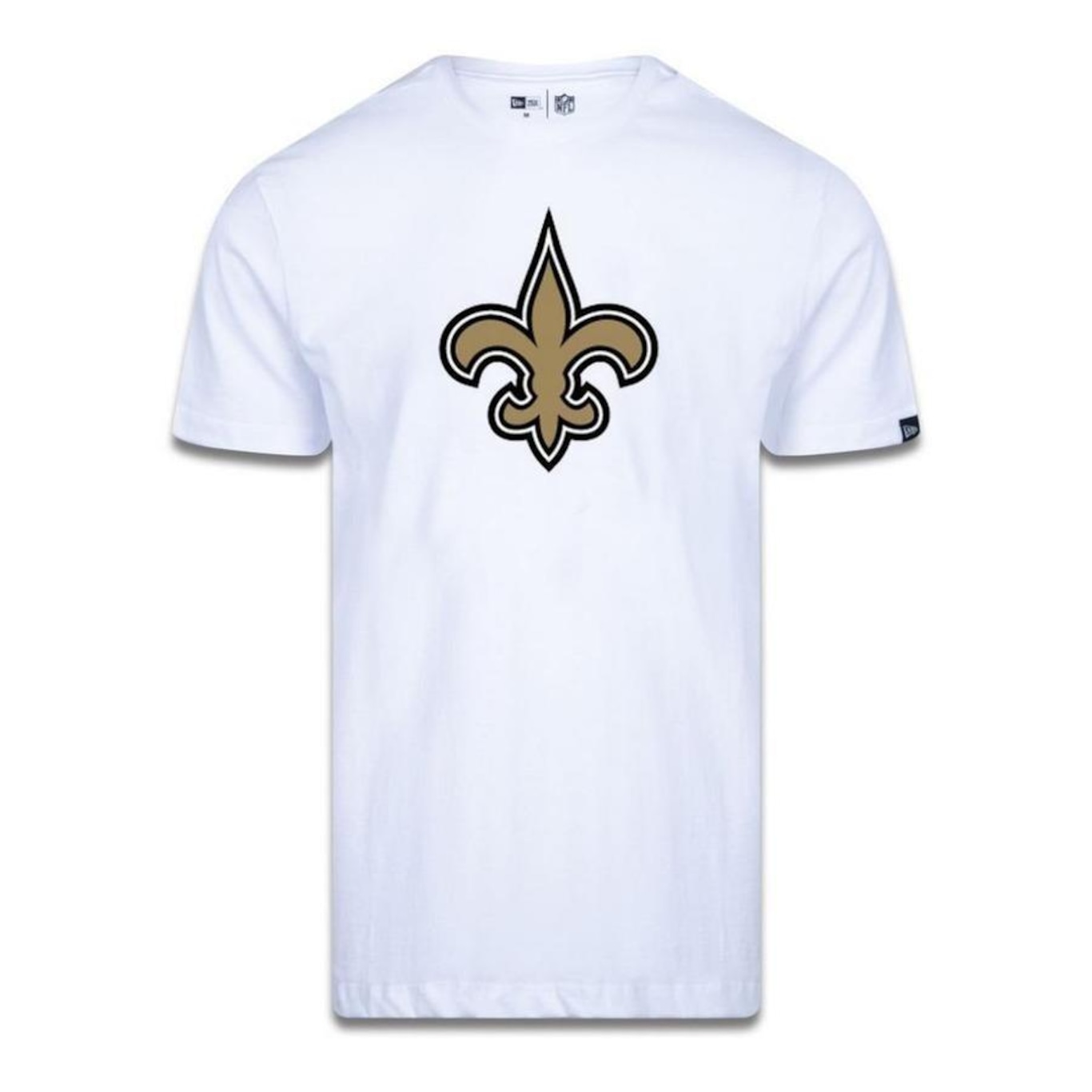 Camiseta New Era Masculina New Orleans Saints Logo Time Nfl - Foto 1