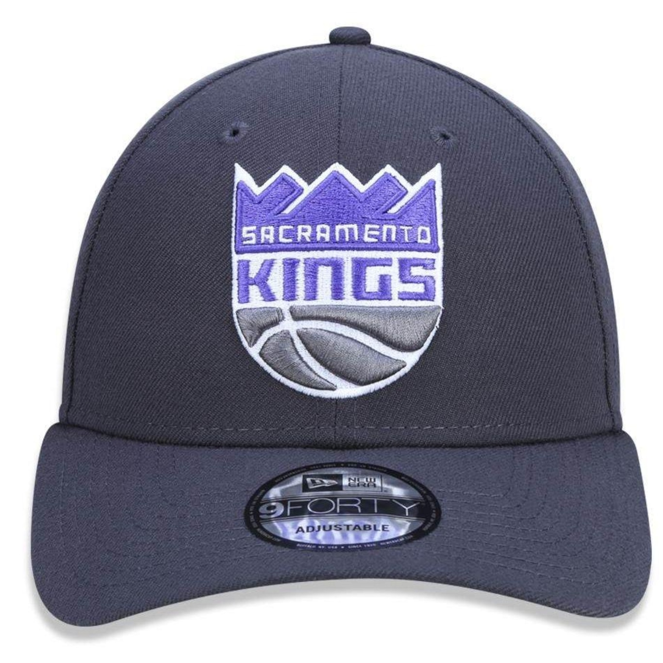 Boné Aba Curva New Era Sacramento Kings 940 Primary - Snapback - Adulto - Foto 3