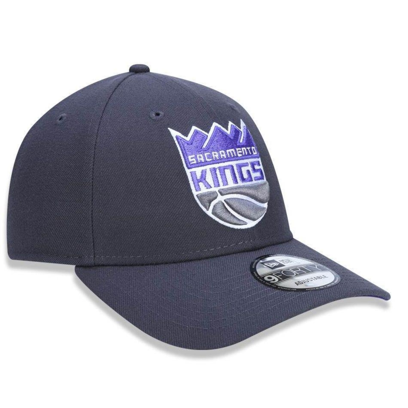 Boné Aba Curva New Era Sacramento Kings 940 Primary - Snapback - Adulto - Foto 4