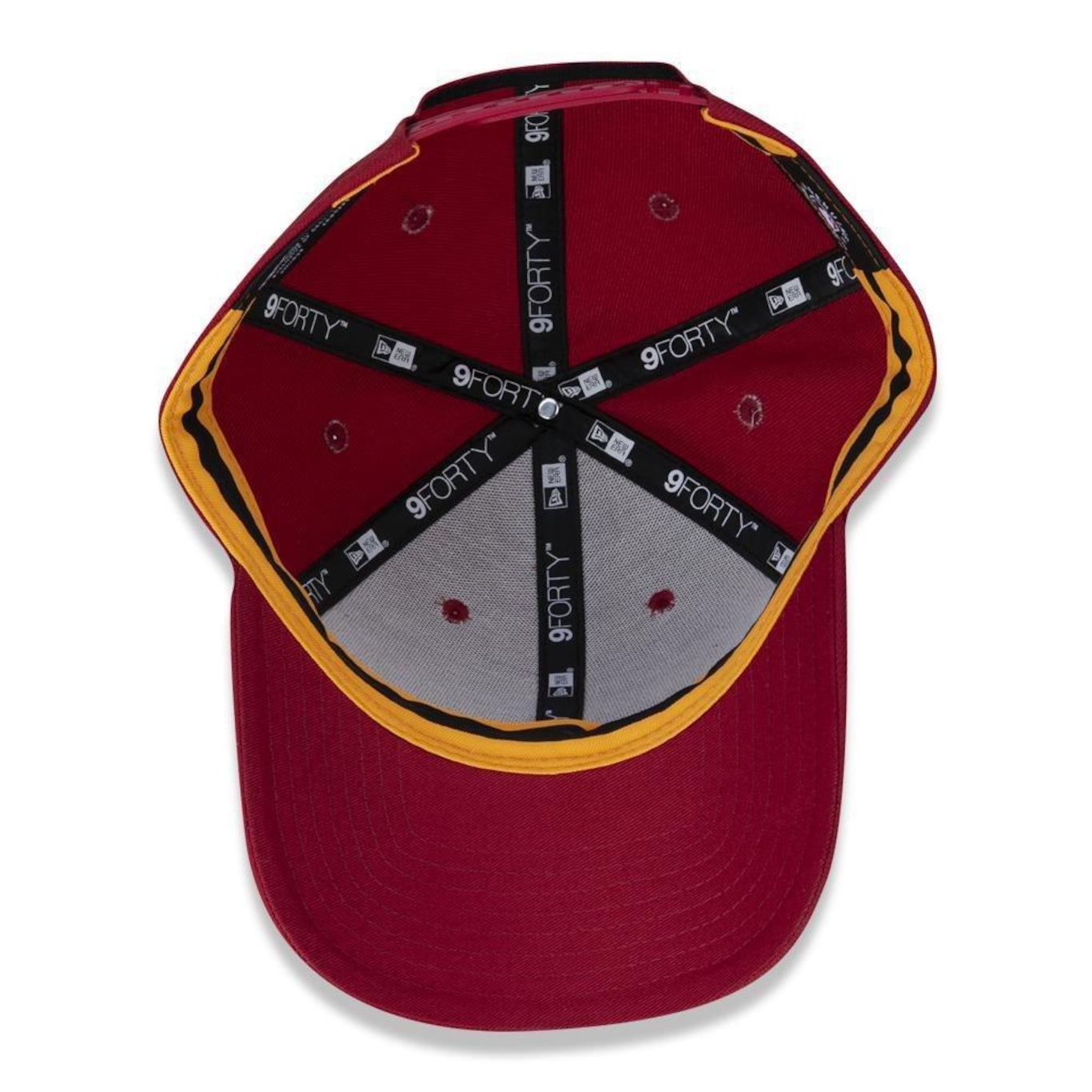 Boné Aba Curva New Era Miami Heat 940 Inner Stripes - Snapback - Adulto - Foto 5