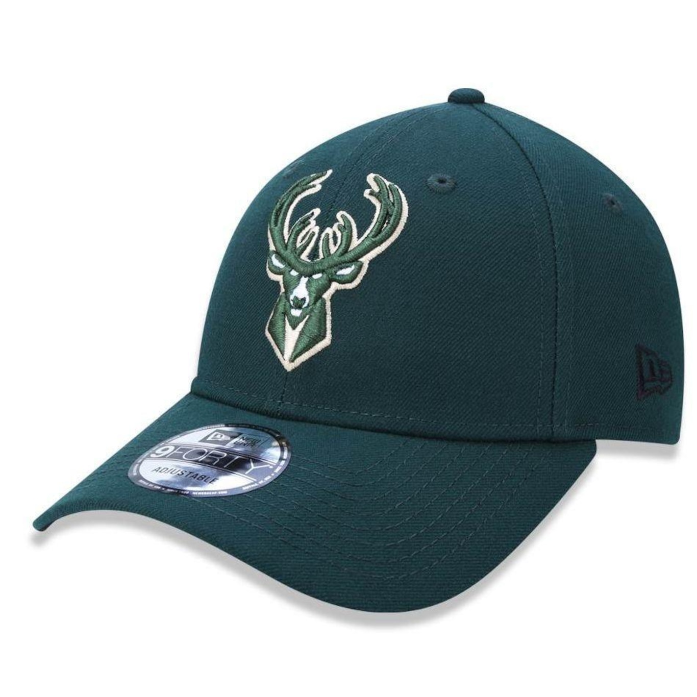 Boné Aba Curva New Era Milwaukee Bucks 940 Primary - Snapback - Adulto - Foto 1