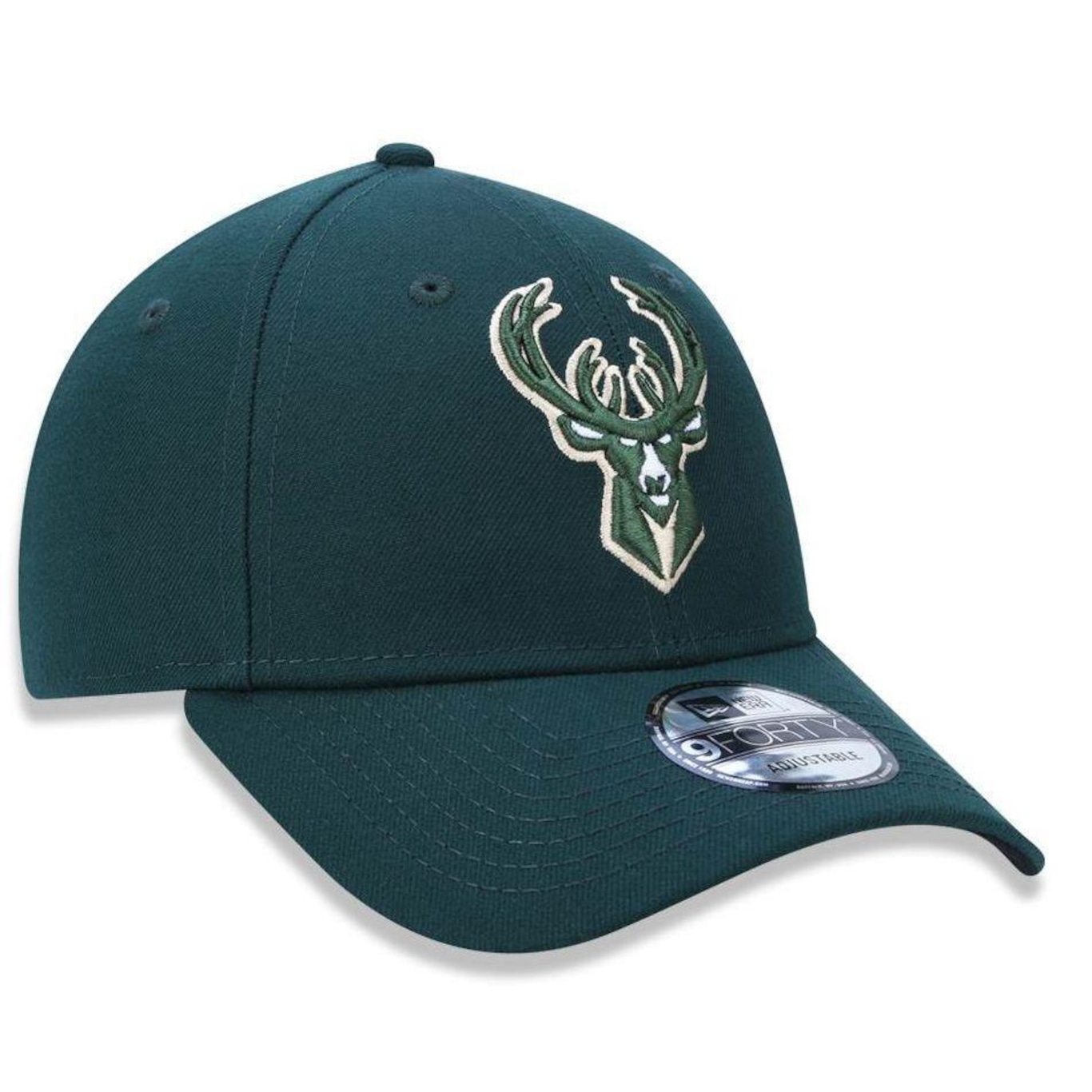 Boné Aba Curva New Era Milwaukee Bucks 940 Primary - Snapback - Adulto - Foto 4