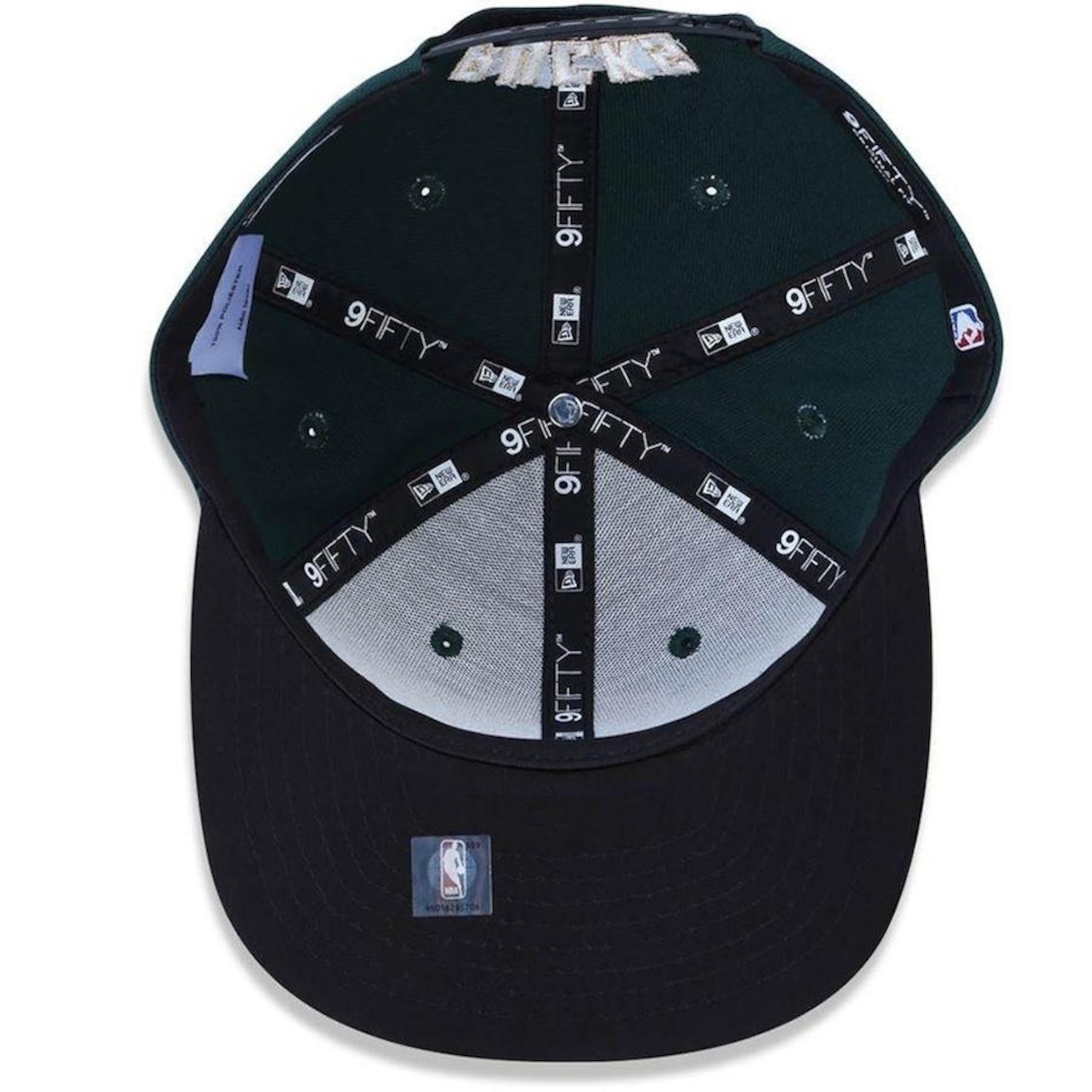 Boné Aba Reta New Era Milwaukee Bucks 950 Primary - Snapback - Adulto - Foto 5