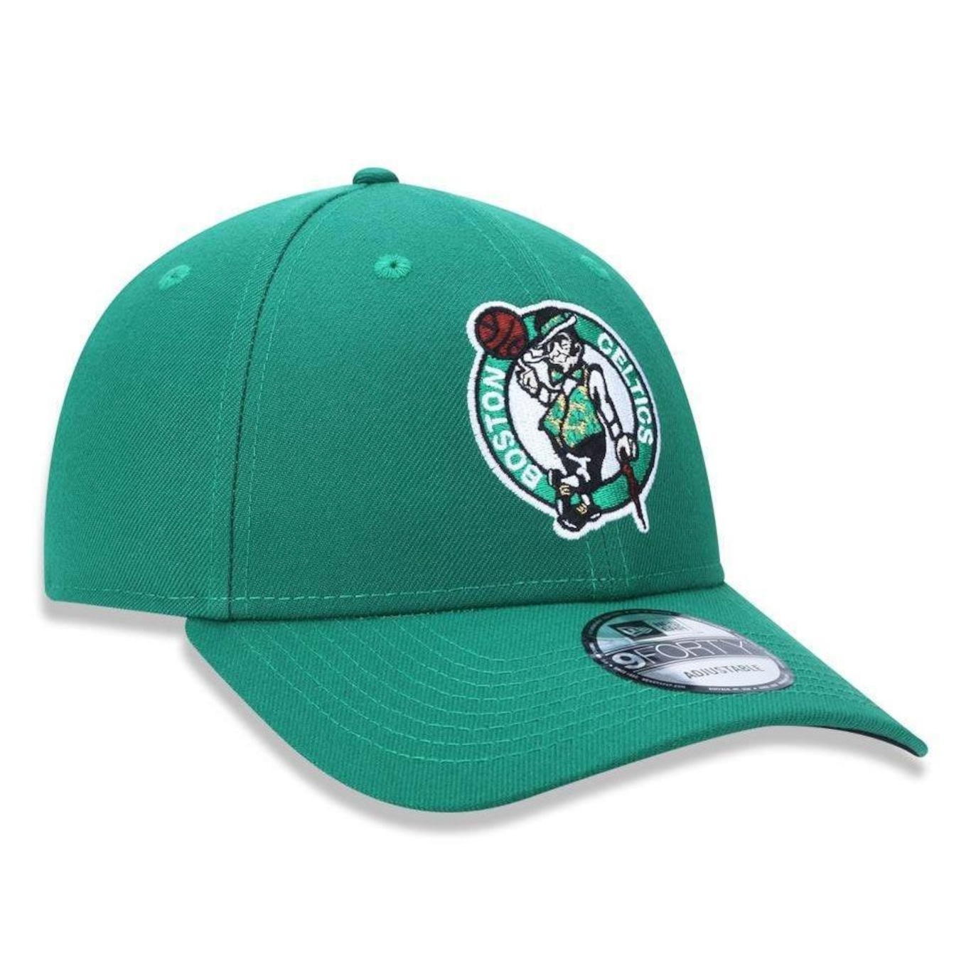 Boné Aba Curva New Era Boston Celtics 940 Primary - Snapback - Adulto - Foto 4