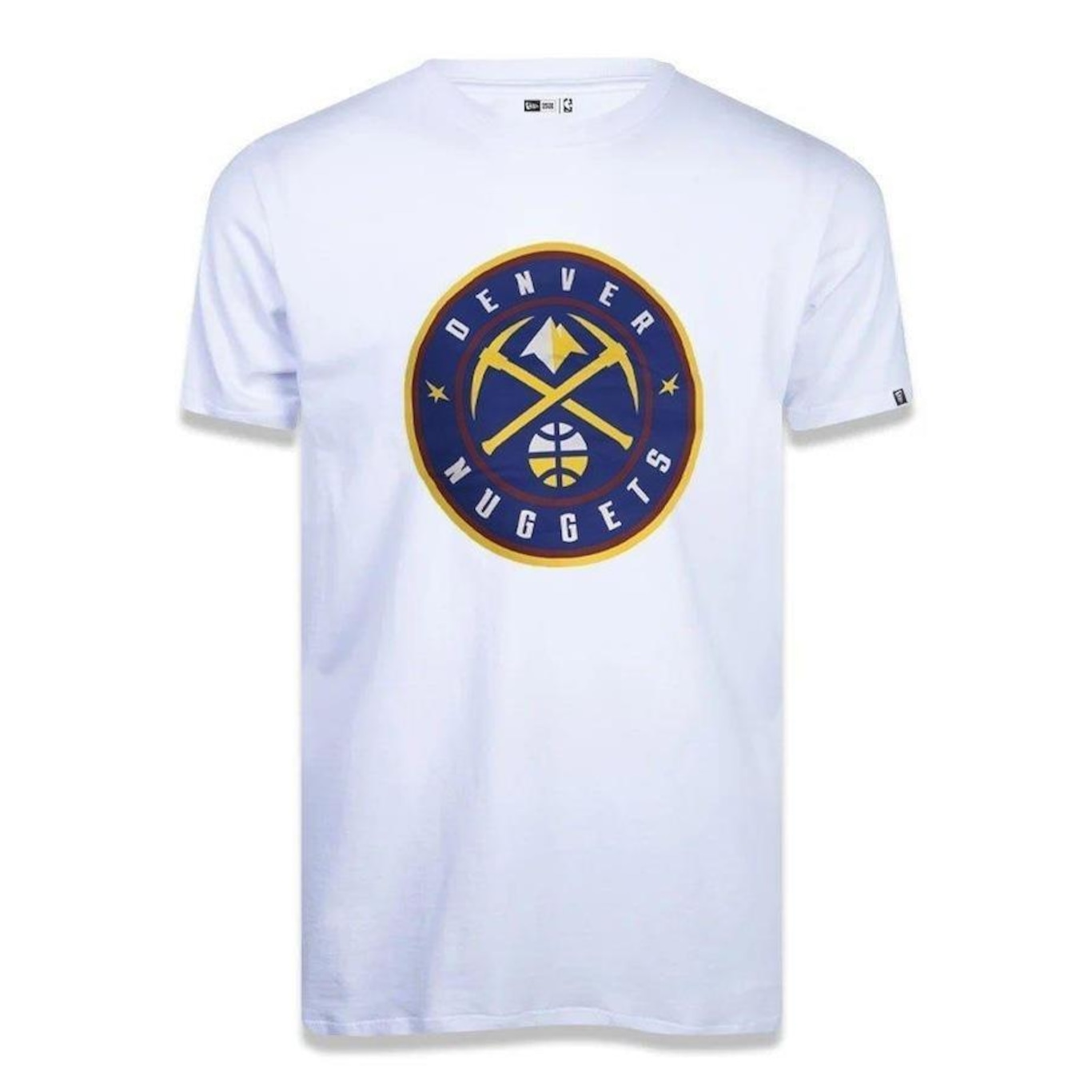 Camiseta New Era Denver Nuggets Basic Logo - Masculina - Foto 2