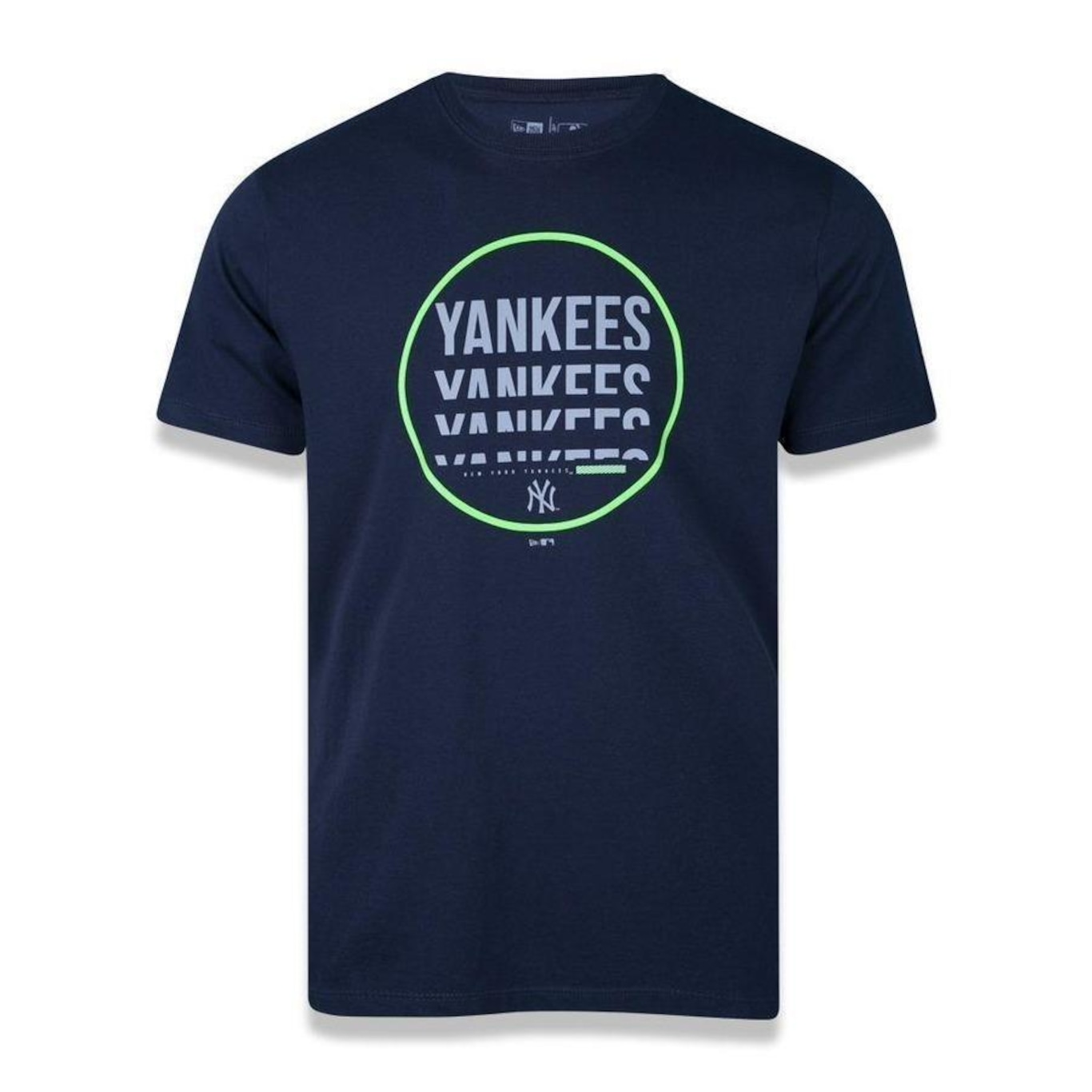 Camiseta New Era Masculina New York Yankees MLB Tech Cut - Foto 1