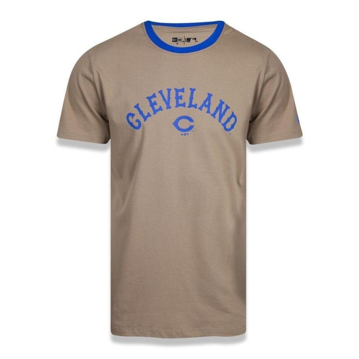 Camiseta New Era Cleveland Indians Heritage Old - Masculina - Foto 1