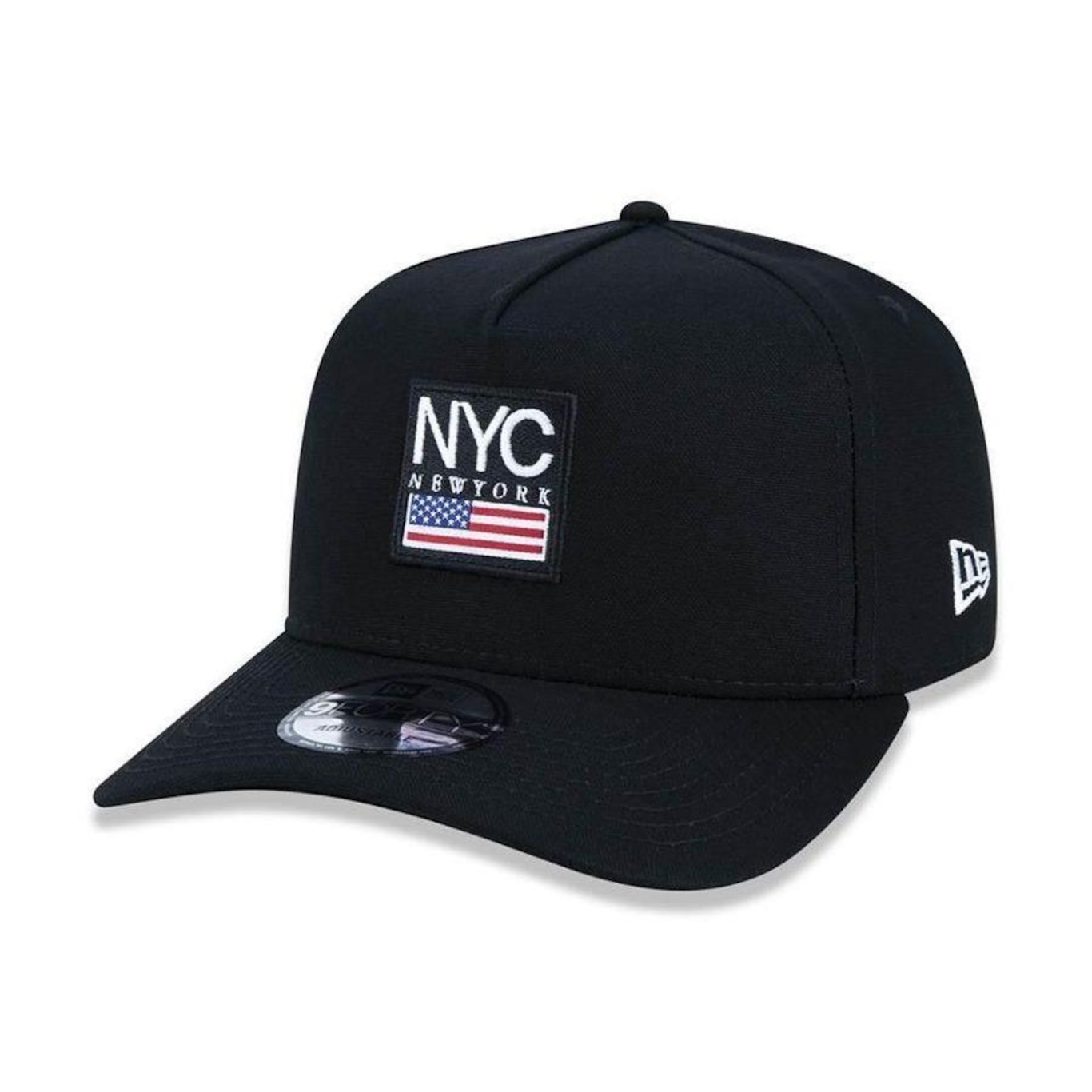 Boné Aba Curva New Era 9Forty A-Frame SN Veranito Cities USA - Snapback - Adulto - Foto 1