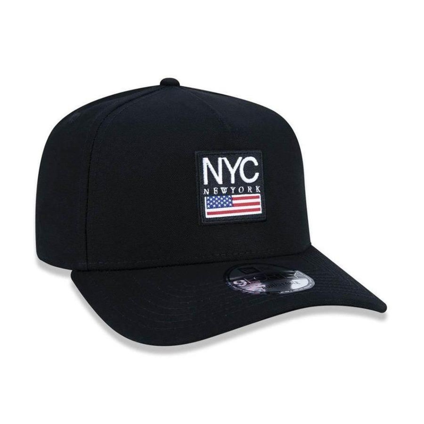 Boné Aba Curva New Era 9Forty A-Frame SN Veranito Cities USA - Snapback - Adulto - Foto 3